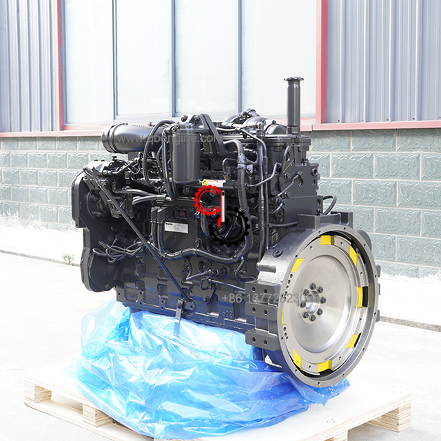 SAA6D114E-3 PC300-8 PC350-8 Двигатель гидравлического экскаватора Komatsu