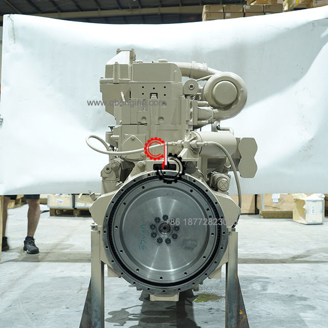Двигатель тяжелого самосвала крана KTA19-C600 CPL0447 19L 600HP 447KW 2100RPM Cummins K19