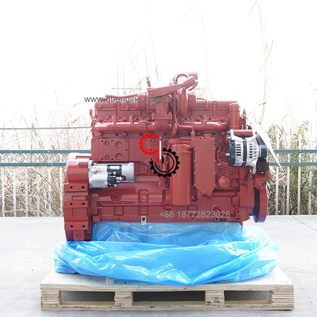 QSL9-C300 CPL4993 Cummins Оригинальный строительный двигатель QSL 9L, 300 л.с., 224 кВт