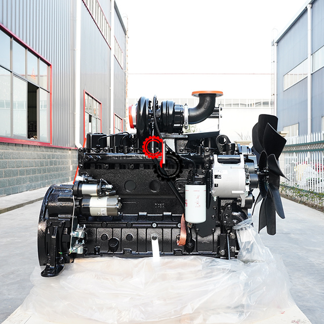 Дизельный двигатель 6BTAA5.9-C130 в сборе cummins 12v 6bt 6btaa5.9 для генератора грузового автобуса морской строительной техники