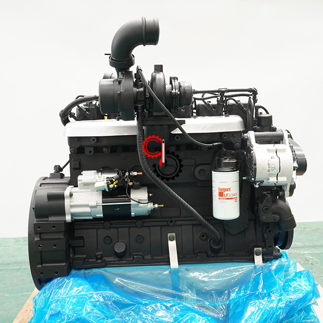 3 82411555 Двигатель QSB5.9 C180 Cummins QSB мощностью 180 л.с. в сборе для экскаватора 