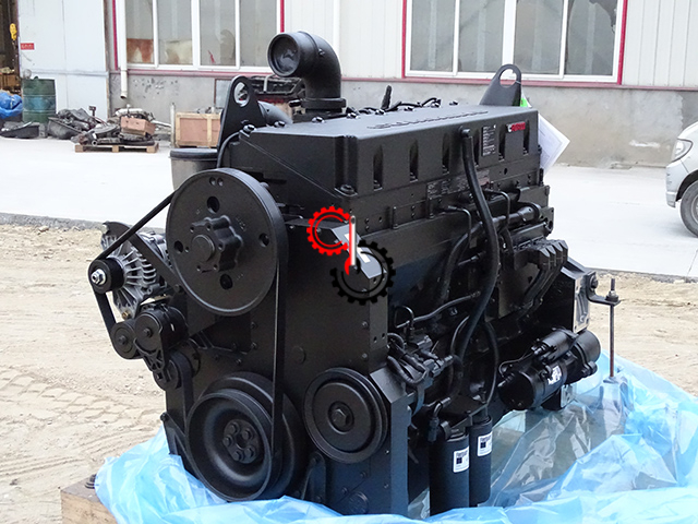 330HP 10.9L Euro 3 Оригинальный дизельный морской двигатель QSM Cummins QSM11 QSM11-C335 для R505LC-9 