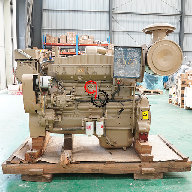 Оригинальный дизельный двигатель nta855-m NTA855-DM мощностью 341 кВт Cummins nta855-m для судового двигателя
