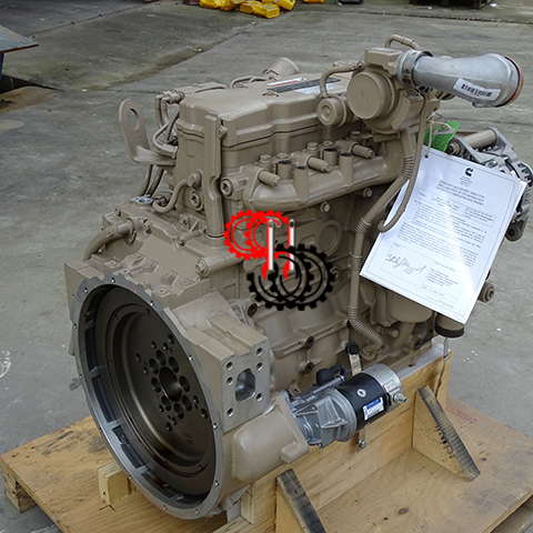 КОЛЕСНЫЙ ЭКСКАВАТОР 121HP@2200PRM CM850 4.5L CPL8754 73118810 Дизельный двигатель QSB4.5 Cummins QSB 4.5 для PW140 PW160
