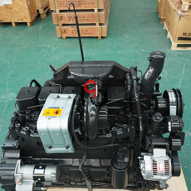 6d102 cummins moteur 6bt5.9 6BT 220pc-6 экскаватор Komatsu, номер двигателя sa6d102e в сборе с дизельным двигателем