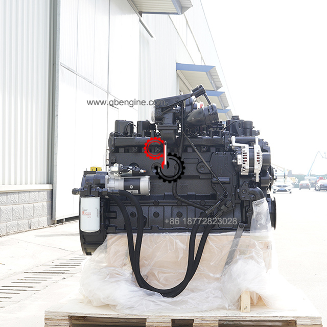 Двигатель 6BTAA5.9-C150 Cummins 6BTAA5.9 6BTA 6BT 5.9 для экскаватора R225LC-7 20T
