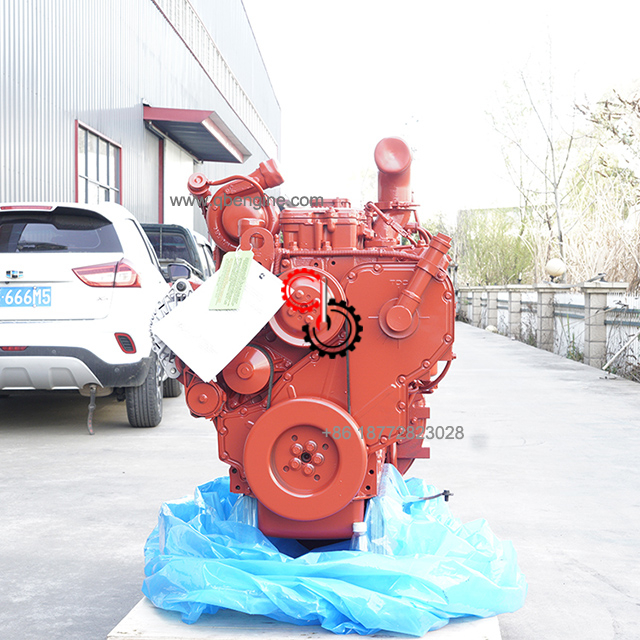 QSL9-C300 CPL4993 Cummins Оригинальный строительный двигатель QSL 9L, 300 л.с., 224 кВт