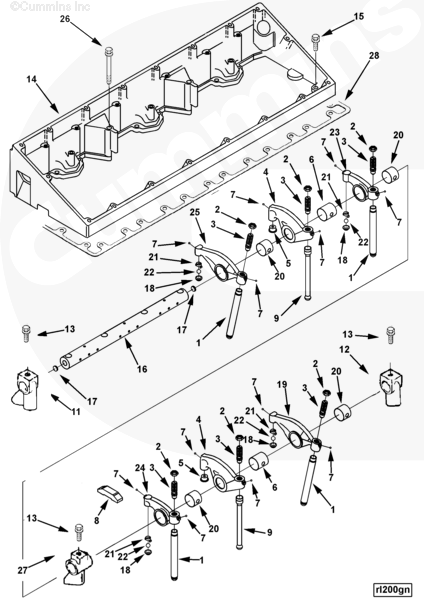 Рокер рычаг