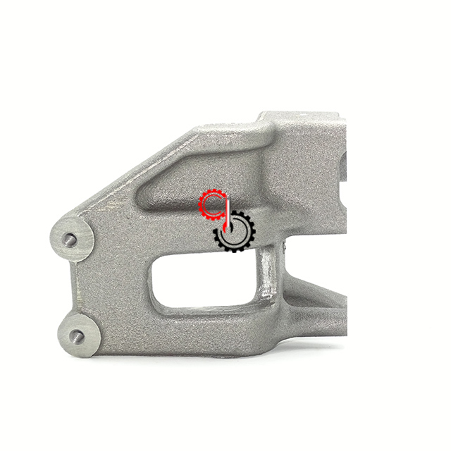 Неподдельный кронштейн 6745-71-6410 топливного фильтра частей дизельного двигателя для экскаватора ПК300-8