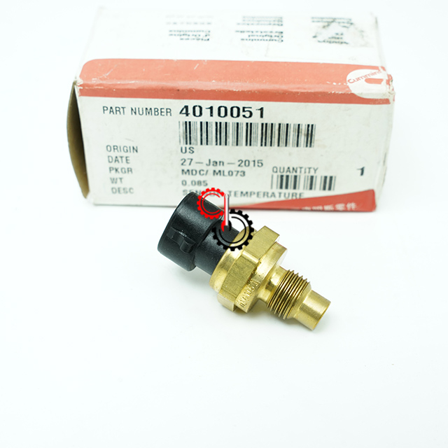 Детали строительной техники Оригинальный датчик температуры Cummins ISC QSC 4010051 Датчик температуры воды