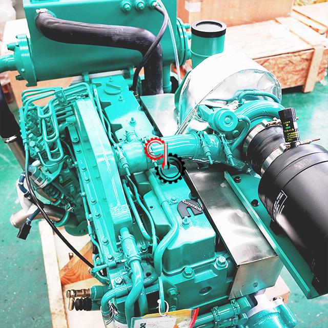 220HP 6CTA8.3-M220 CPL1153 Полный дизельный двигатель 8.3L 6CTA Cummins Судовой двигатель 6ct