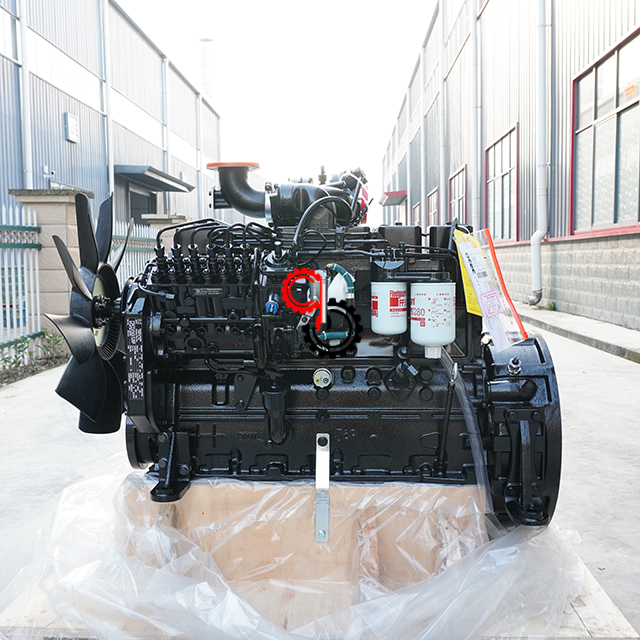 Дизельный двигатель 6BTAA5.9-C130 в сборе cummins 12v 6bt 6btaa5.9 для генератора грузового автобуса морской строительной техники