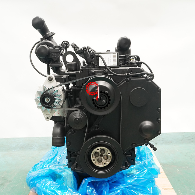 3 82411555 Двигатель QSB5.9 C180 Cummins QSB мощностью 180 л.с. в сборе для экскаватора 