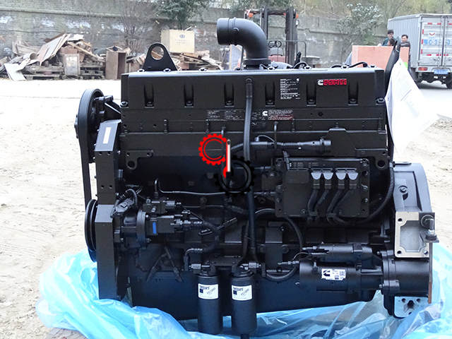 330HP 10.9L Euro 3 Оригинальный дизельный морской двигатель QSM Cummins QSM11 QSM11-C335 для R505LC-9 