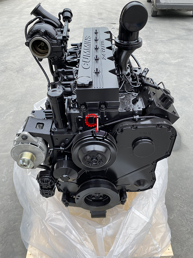 260HP 2200RPM 870LB-FT 1500 CM554 CPL8152 QSC8.8-C260 QSC Cummins двигатель QSC8.3 для машины T340 МАШИННЫЙ КРАН НА ЭКСПОРТ