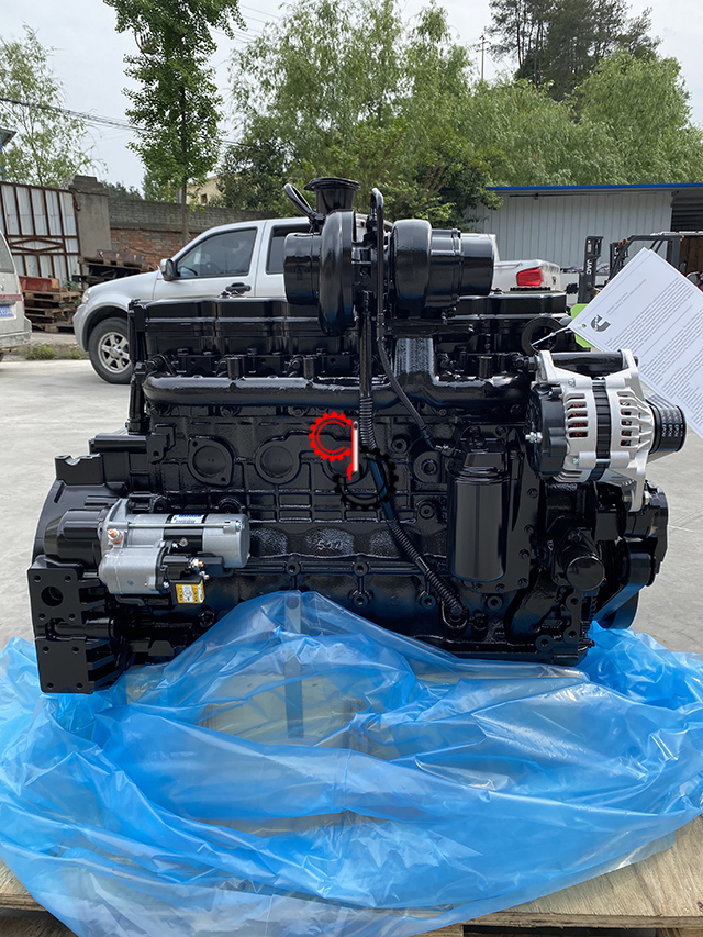 Двигатель 150 л.с. при 2200 об/мин, 456 фунтов-футов при 1400 CM850 CPL8610 QSB6.7 Cummins QSB 6,7 л для ТЕРМИНАЛЬНОГО ТРАКТОРА TT616 TCC 750 TCC 500 ГУСЕНИЧНЫЙ КРАН