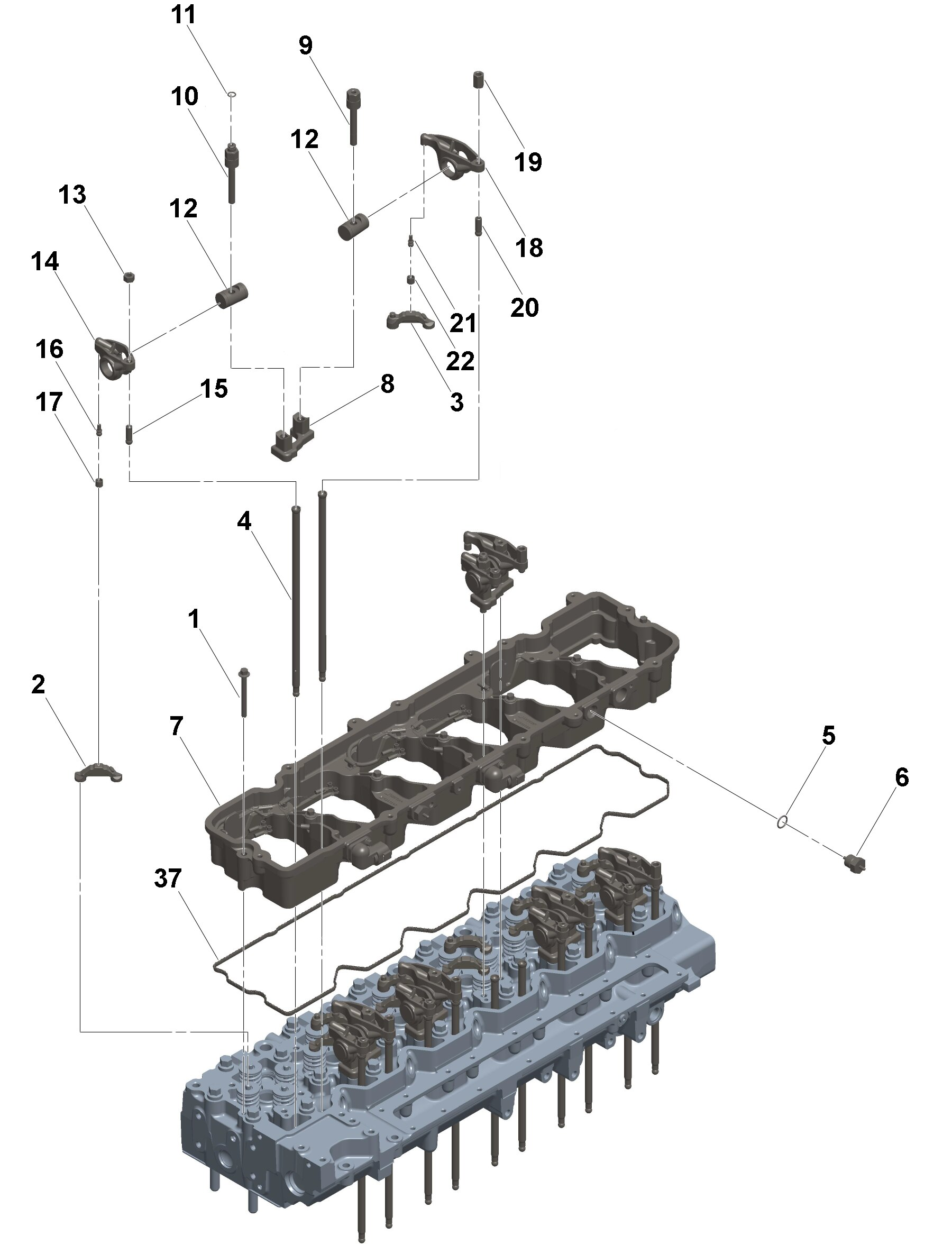 Рокер рычаг