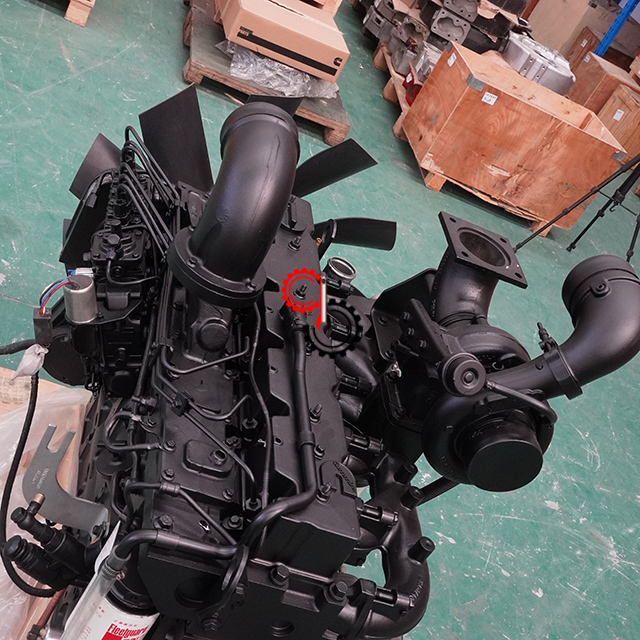 205HP 6CTAA8.3-C205 6ct Cummins двигатель 6CTA 8.3 Полная сборка двигателя для КРАНА
