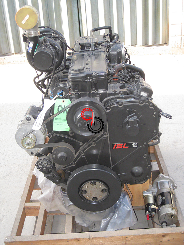 CPL8389 Cummins Двигатели грузовых автомобилей Евро 4 ISL350 ISLE350-40 ISL280 Двигатели двигателя Cummins 8.9 ISLE