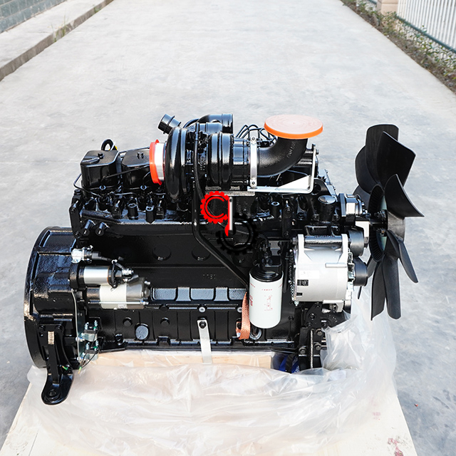 Дизельный двигатель 6BTAA5.9-C130 в сборе cummins 12v 6bt 6btaa5.9 для генератора грузового автобуса морской строительной техники
