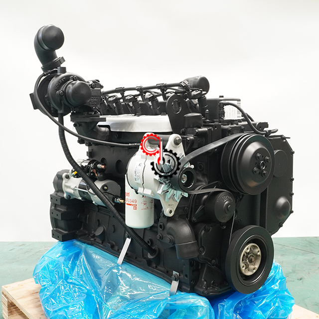 3 82411555 Двигатель QSB5.9 C180 Cummins QSB мощностью 180 л.с. в сборе для экскаватора 