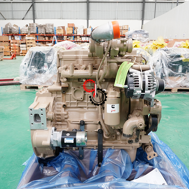 130 л.с., 457 фунтов-футов @ 1500 CM850 CPL8756 4,5 л Cummins двигатель QSB QSB4.5 для компактора CC424 CP274 SR10 