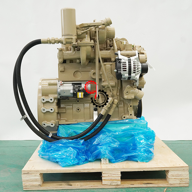 4-цилиндровый автобусный двигатель Yutong 4bt Cummins Дизельный двигатель 4BTA Cummins 4bta3.9-c125