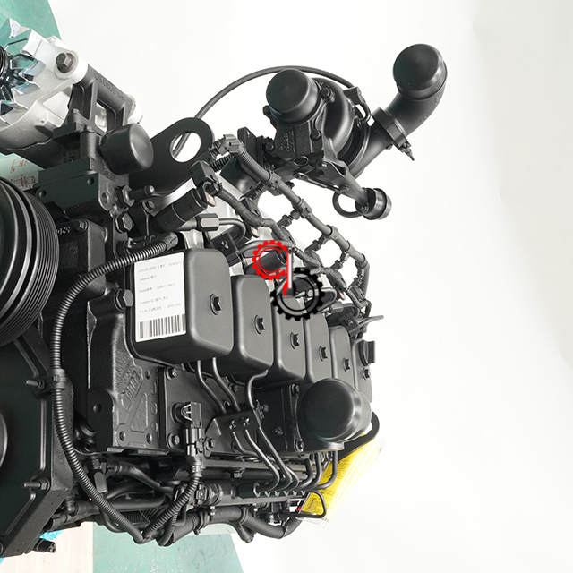 3 82411555 Двигатель QSB5.9 C180 Cummins QSB мощностью 180 л.с. в сборе для экскаватора 