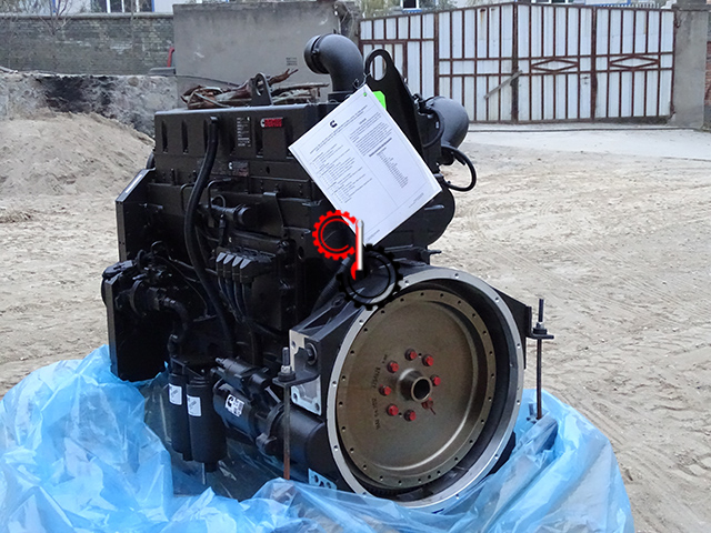 330HP 10.9L Euro 3 Оригинальный дизельный морской двигатель QSM Cummins QSM11 QSM11-C335 для R505LC-9 