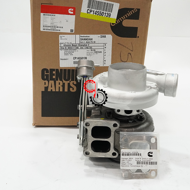 Детали морского двигателя Cummins HX40 Wastegate Turbo 3802649 3535617 Cummins 6CT 3802649 3535617