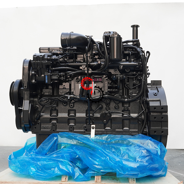 Дизельный двигатель 6D114 Complete engine Komatsu 6d114 для фронтального погрузчика