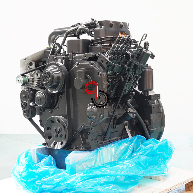 EPA 4BTA3.9-C130 Cummins 4BTA Двигатель Cummins 4BT Двигатель с топливным насосом P7100