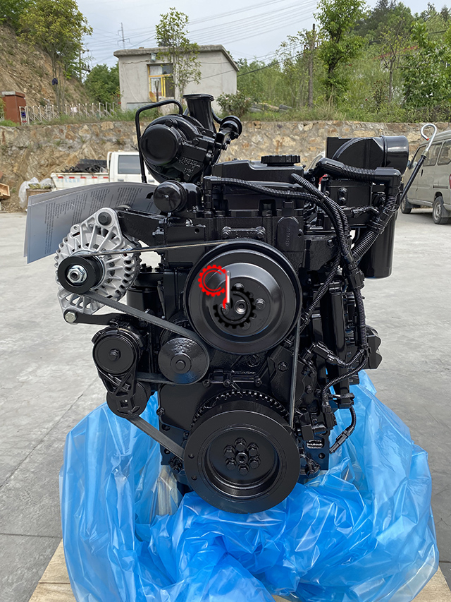 Двигатель 150 л.с. при 2200 об/мин, 456 фунтов-футов при 1400 CM850 CPL8610 QSB6.7 Cummins QSB 6,7 л для ТЕРМИНАЛЬНОГО ТРАКТОРА TT616 TCC 750 TCC 500 ГУСЕНИЧНЫЙ КРАН