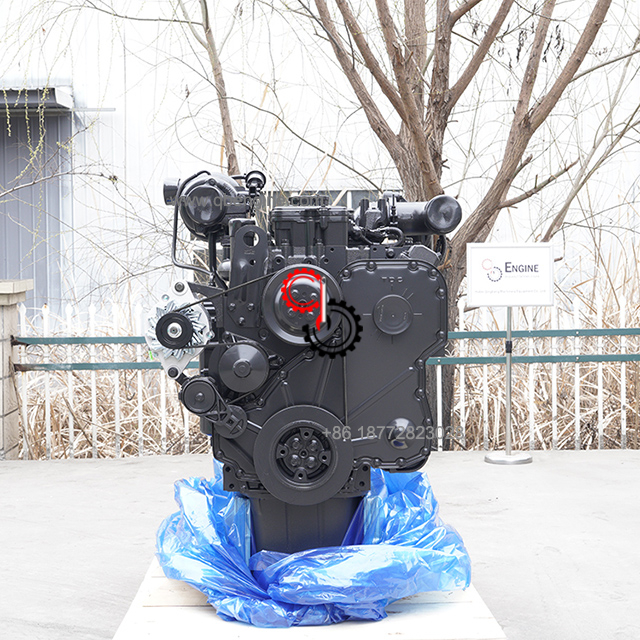 SAA6D114E-3 Двигатель Komatsu QSC8.3 6D114-3 для гусеничного бульдозера D65PX