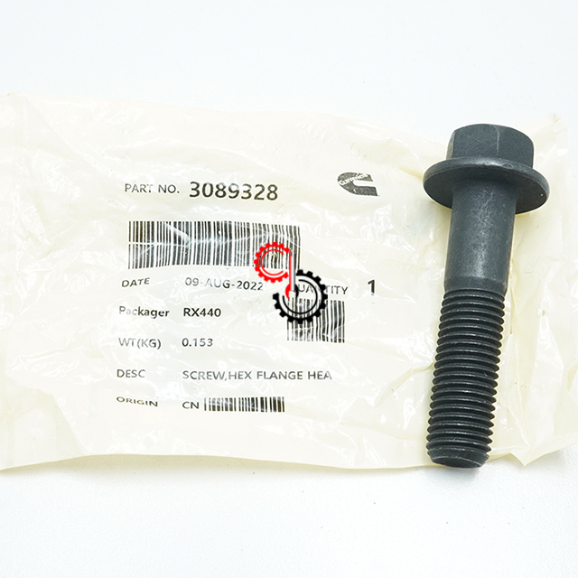 Детали китайского генератора Cummins QSK 3089328 Винт с шестигранной головкой и фланцевой головкой