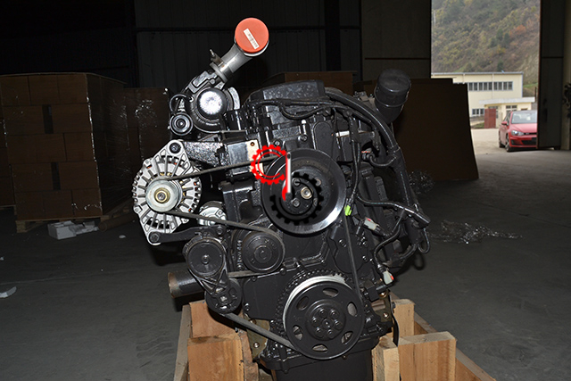 Дизельный двигатель QSB4.5-C110 в сборе