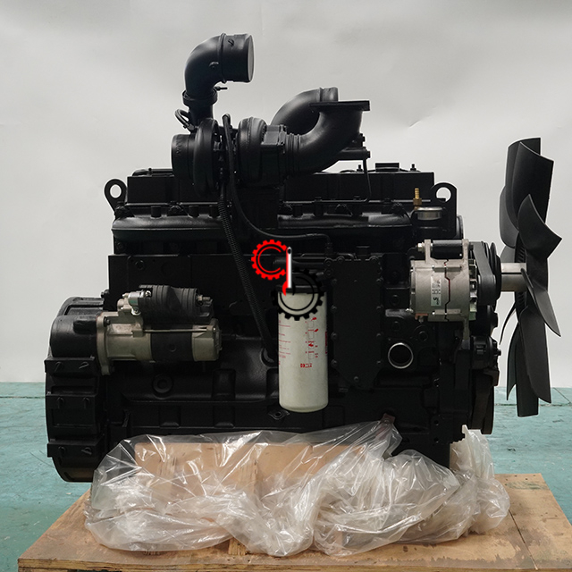 205HP 6CTAA8.3-C205 6ct Cummins двигатель 6CTA 8.3 Полная сборка двигателя для КРАНА