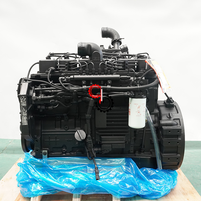 3 82411555 Двигатель QSB5.9 C180 Cummins QSB мощностью 180 л.с. в сборе для экскаватора 