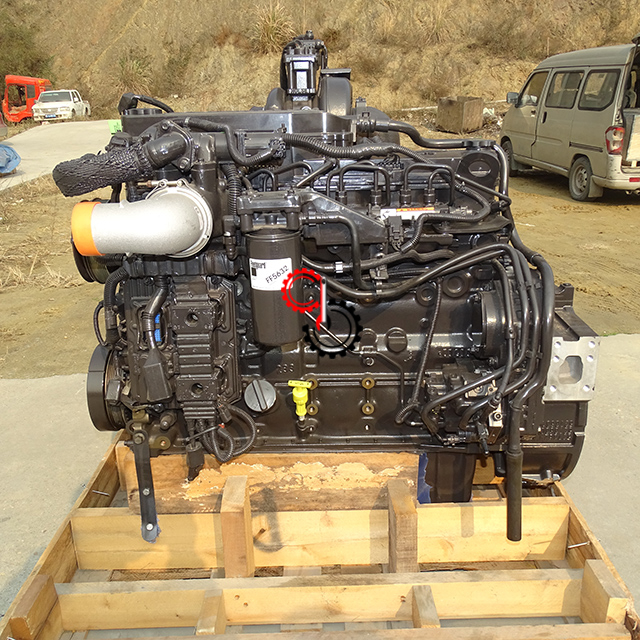 Двигатель строительной техники CM2250 CPL3094 QSB6.7 Cummins 200HP для воздушного компрессора PTS800 XACS800 E620C 604C 610C 620D SKIDDER