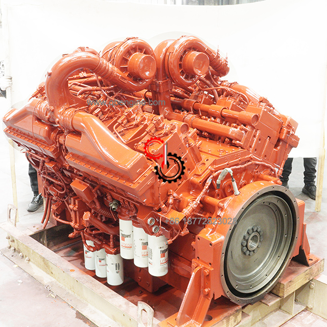 QSK38 Cummins CCEC QSK 38L Промышленный двигатель 