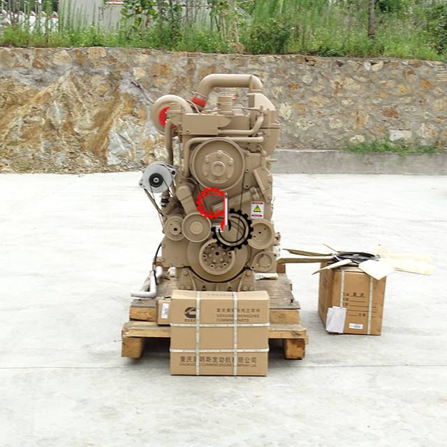 Двигатель CPL447 KTA19-C600 Cummins K19 для тяжелого самосвала с краном 