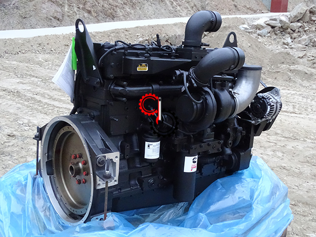330HP 10.9L Euro 3 Оригинальный дизельный морской двигатель QSM Cummins QSM11 QSM11-C335 для R505LC-9 