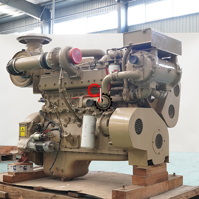 341 кВт nta855-m NTA855-DM Оригинальный морской двигатель Cummins nta855