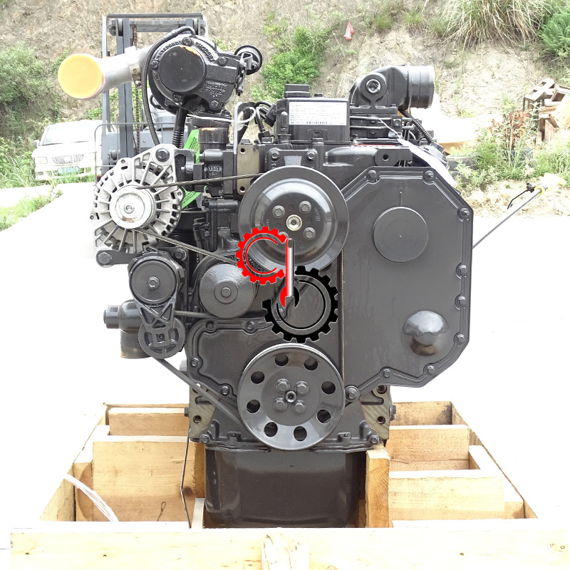 Cummins Двигатель 4BT 4BTA3.9-C125 Механизм Двигатель в сборе