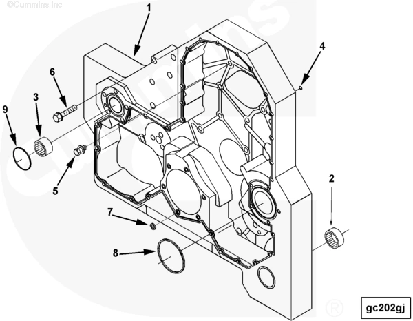 Корпус редуктора