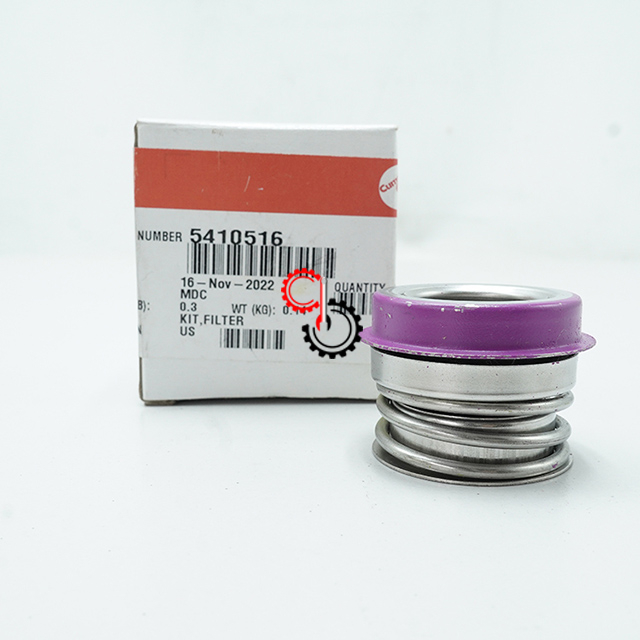 Запасные части Оригинальное уплотнение водяного насоса Cummins двигателя 5410516