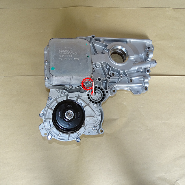 Cummins Запасные части двигателя ISF Модуль масляного радиатора 5269790 5273772 5474753 5302884