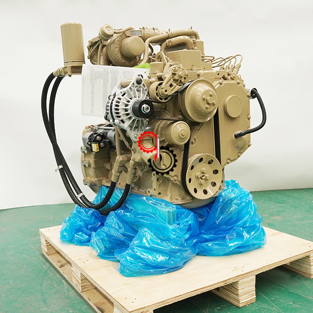 4-цилиндровый автобусный двигатель Yutong 4bt Cummins Дизельный двигатель 4BTA Cummins 4bta3.9-c125