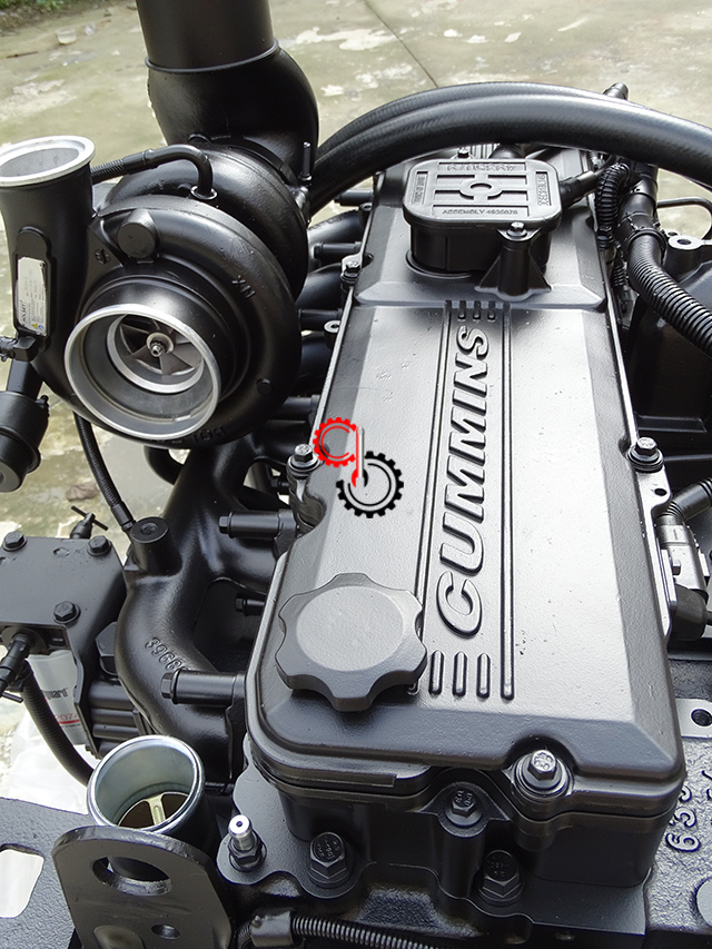 QSL9-C250 Машинный двигатель