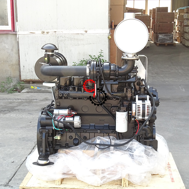 Двигатель 6BTA5.9-C150 Cummins 6BT 5.9 дизельный двигатель 6bt cummins в сборедля тягача-тягача 